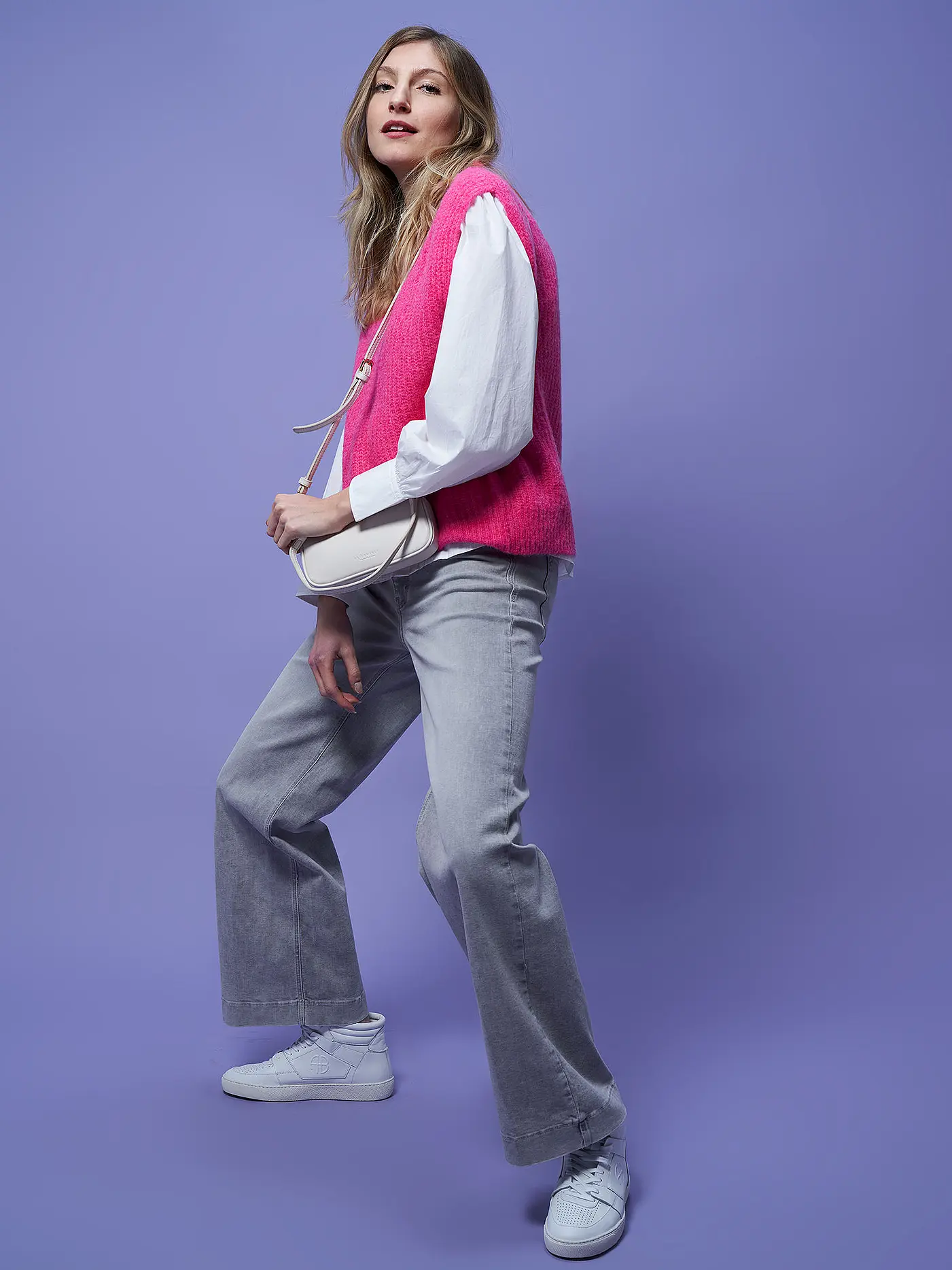 MAC | Jeans Wide Leg DREAM Wide | grau
